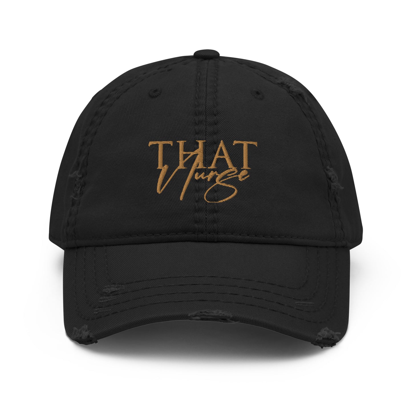 THATNurse Distressed Dad Hat