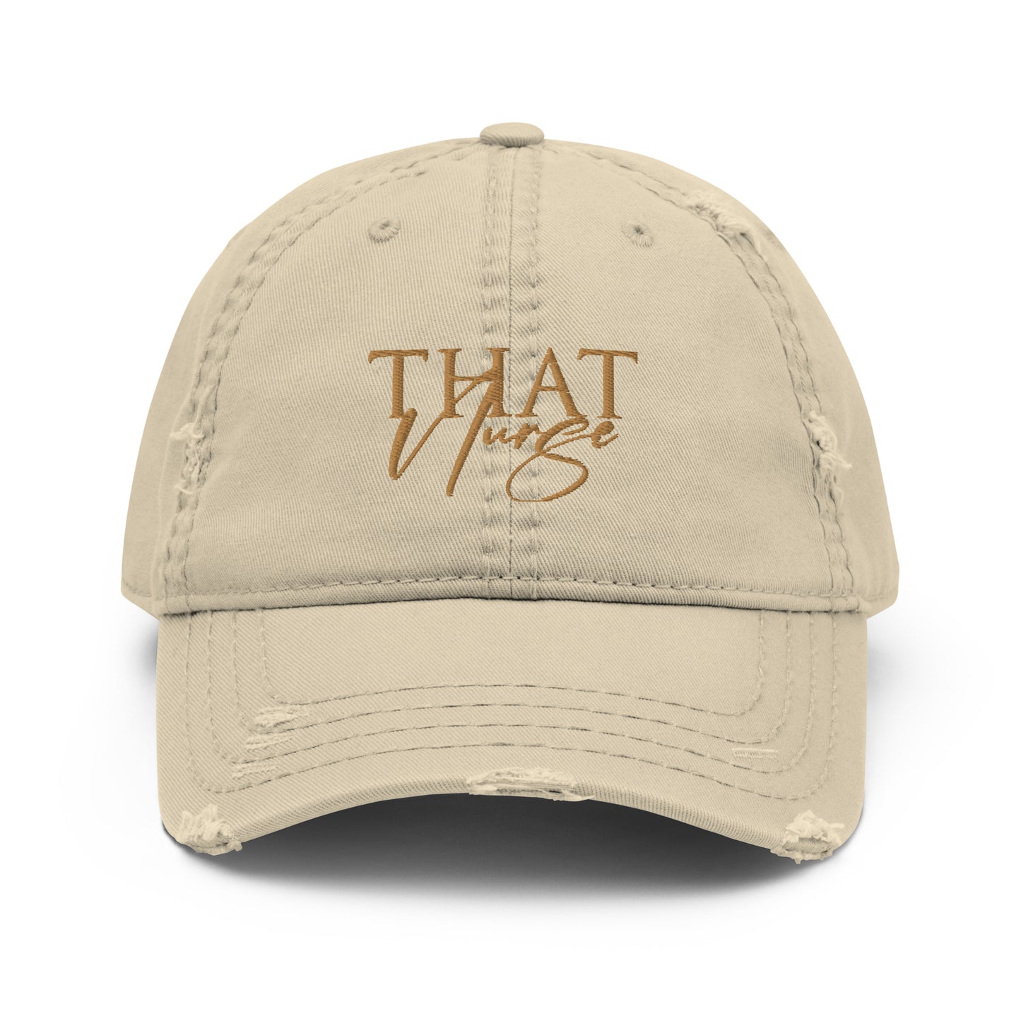 THATNurse Distressed Dad Hat